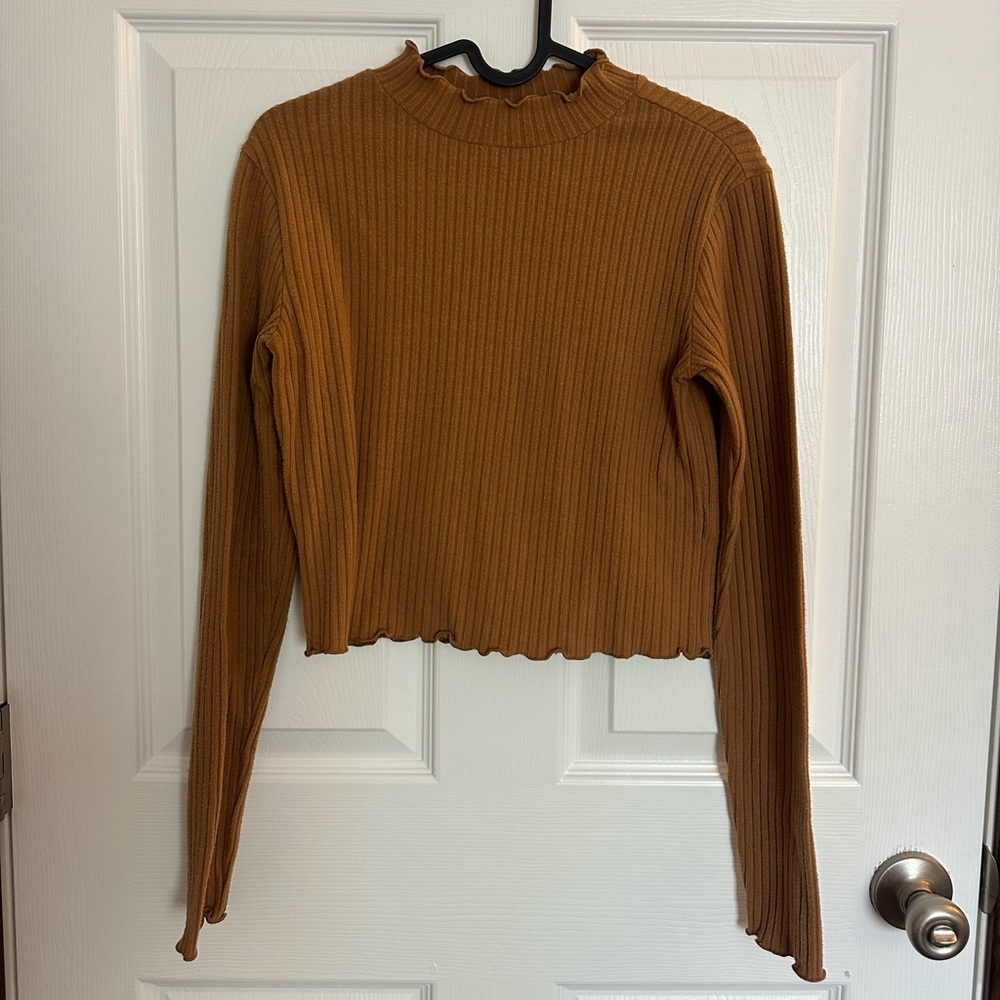 BP. ribbed long sleeve top